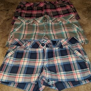 Plaid Shorts bundle